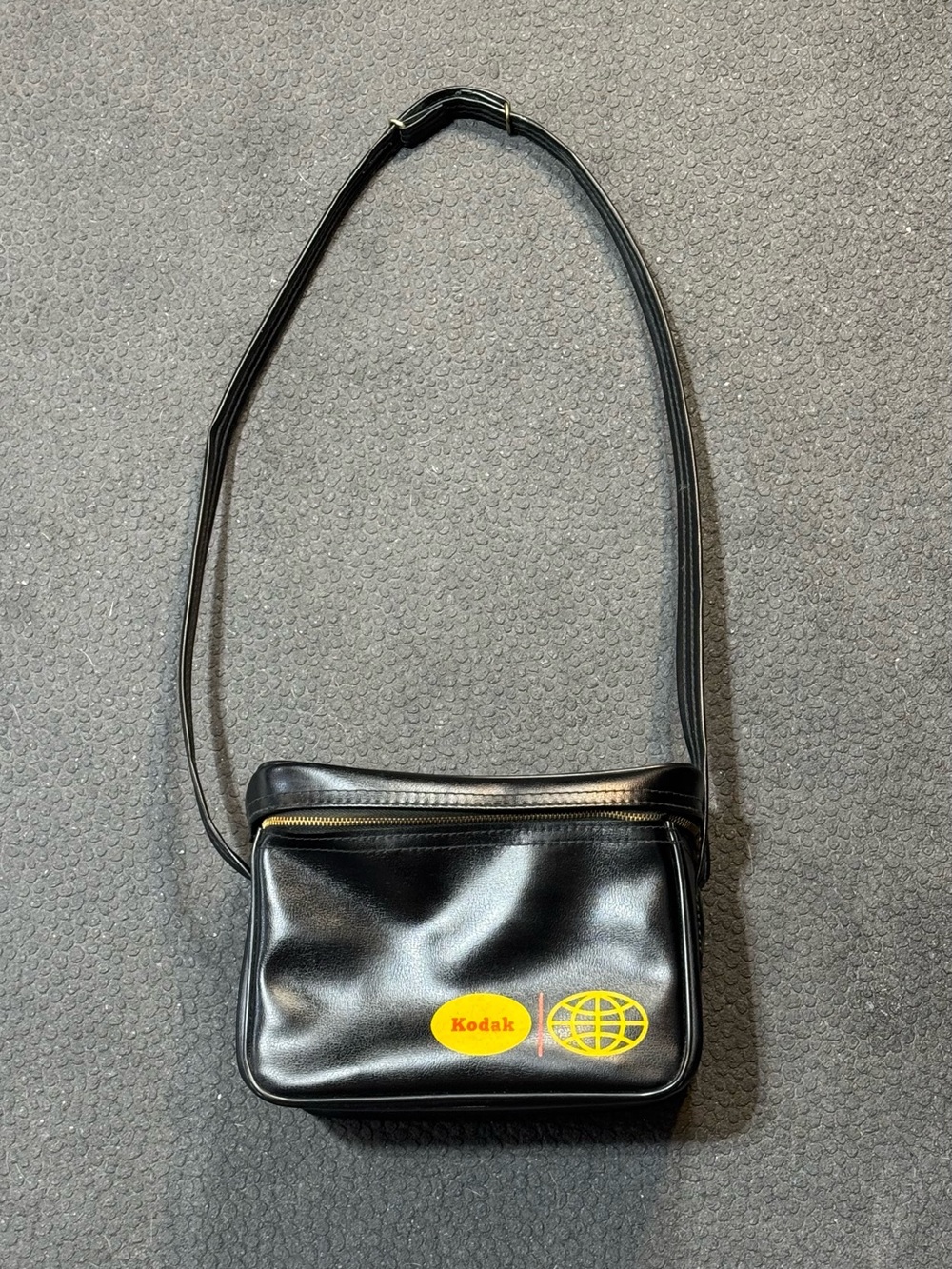 Vintage Late 1970s Kodak Leather Camera Bag